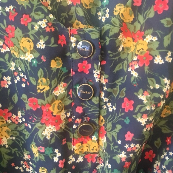 {Tucker For Target} Floral Dress - Picture 3 of 7